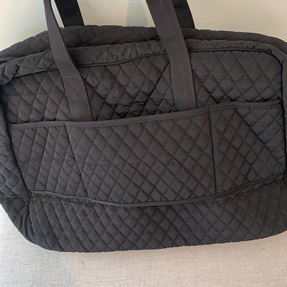 Nwt vera bradley grand traveler duffel bag classic black - Picture 7 of 11